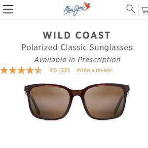 Maui Jim WILD COAST Polarized Classic Sunglasses